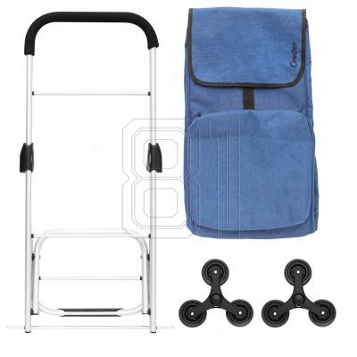 4. Cruiser 650063 Premium Treppensteiger-Einkaufswagen