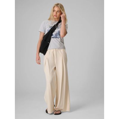 Damen-Jogginghose mit weitem Bein 4F 4FRAW26TTROF2050-11S