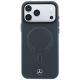3. Mercedes Leder 3D MagSafe Hülle für iPhone 18 Pro Max / 17 Pro Max – Anthrazit