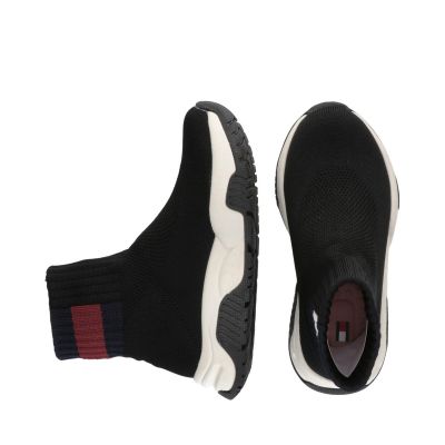 4. Tommy Hilfiger Sock Sneaker Black W Schuhe T3A9-33007-0702999-999