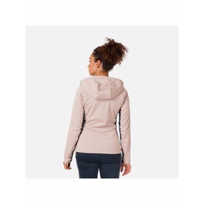 4. ROSSIGNOL W Softshell Hoodie Jacket Jkt Pink