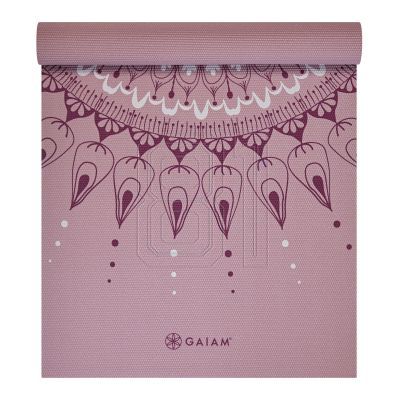 5. Gaiam Here & Now Dusty Rose Yogamatte 4 mm 65272