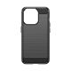 2. Flexible Carbon-Musterhülle für iPhone 15 Pro Carbon Case – Schwarz