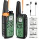 7. Baofeng BF-T25E Walkie-Talkie, grün, 2 Stück
