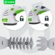 6. Akku-2-in-1-Trimmer für Hecken und Gras, 7,2 V, Schnitt 120 mm, USB-C, W23320 WUBER