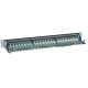 12. Intellinet Patchpanel 19 Zoll, 24 Ports, STP Kat. 6, schwarz