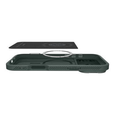 8. Spigen Optik Armor MagSafe Case für iPhone 17 Pro Max - Grün