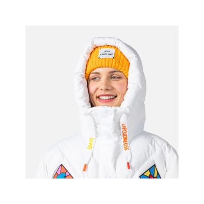 2. Rossignol W Lumy Daunen-Bomberjacke Jkt Weiß