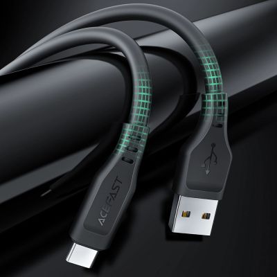 9. Acefast USB-Kabel - USB Typ C 1,2 m, 3 A weiß (C3-04 weiß)