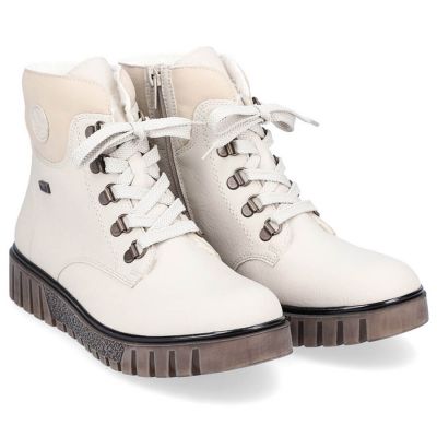 7. Wasserdichte Damen-Trekkingstiefeletten in Beige Rieker Y3433-60