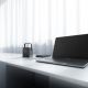 26. Cuktech Powerbank 300W 40000mAh mit kabelloser Ladefunktion, 2x USB-C + 2x USB-A - Schwarz