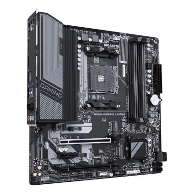7. Gigabyte B550M GAMING X WIFI6 Motherboard (B550, AM4, mATX, DDR4)