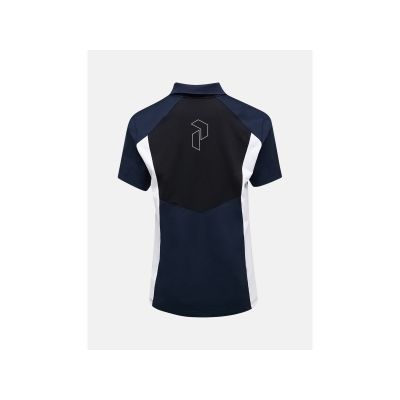 2. PEAK PERFORMANCE M Swift Polo Herren-T-Shirt, Marineblau