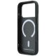 7. BMW Kevlar Ring Stand 360 MagSafe Hülle für iPhone 18 Pro / 17 Pro - Schwarz