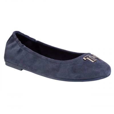9. Tommy Hilfiger TH Hardware Ballerina W Schuhe FW0FW04768