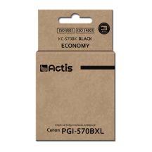 Actis KC-570BK Tinte (ersetzt Canon PGI-570BK; Standard; 22 ml; schwarz)