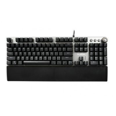 41. IBOX AURORA K-4 RGB IKGMK4 Mechanische Tastatur (USB; (US); Schwarz)