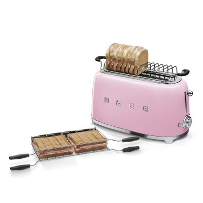 3. Smeg TSF02PKEU 4-Scheiben-Toaster rosa