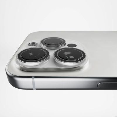 4. Puro Individuelles Kameraobjektiv aus gehärtetem Glas für Kameraobjektiv für iPhone 16 Pro / iPhone 16 Pro Max