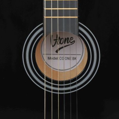 8. V-TONE BCG BK - 4/4 klassische Gitarre, schwarz
