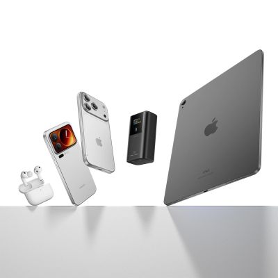 5. Cuktech PB1055 55W 10000mAh Powerbank - Grau