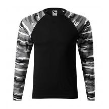 Malfini Camouflage LS M T-Shirt MLI-16632 Camouflage grau