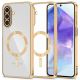 Tech-Protect MagFlex MagSafe Hülle für Samsung Galaxy A27 5G – Transparentes Gold