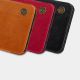 7. Nillkin Qin Lederholsterhülle für Samsung Galaxy A03s rot