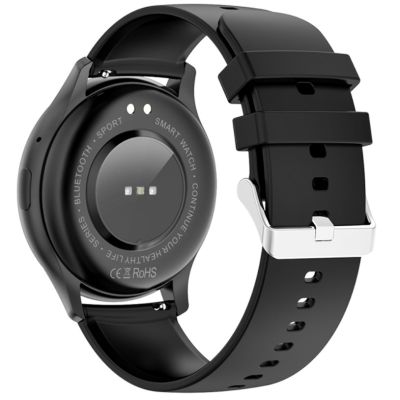 4. RUBICON RNCF11 Black SMARUB240 Smartwatch