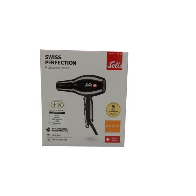 5. Solis Swiss Perfection Haartrockner 2300W Schwarz