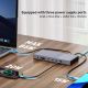 17. Unitek Triple USB4 40Gb/s Dockingstation, 120W Netzteil