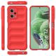 2. Magic Shield Hülle für Xiaomi Redmi Note 12 5G / Poco X5 5G Flexible Panzerabdeckung Rot