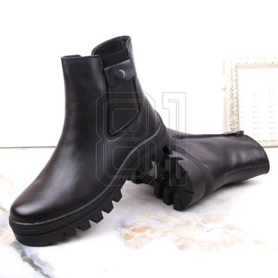 13. Isolierte Stiefeletten mit Tasche Potocki W WOL186 schwarz