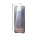 3. AmazingThing Radix Full Glass Hartglas mit schwarzem Rahmen für Samsung S25 Edge