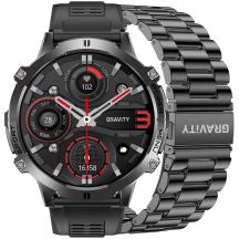 Smartwatch Gravity Schwarzes Armband + Armband GT42-1