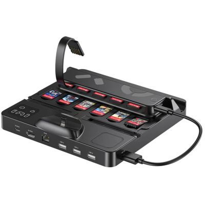 Unitek Switch Ladestation mit Switch- und Spielekartenleser