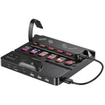 Unitek Switch Ladestation mit Switch- und Spielekartenleser
