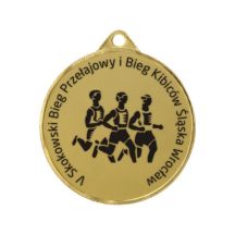 Lasergestanzte Stahlmedaille – RMI