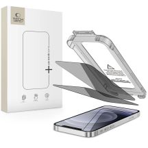 Tech-Protect Quick Set Spy+ Privacy Glass 2er-Pack für iPhone 12 / 12 Pro