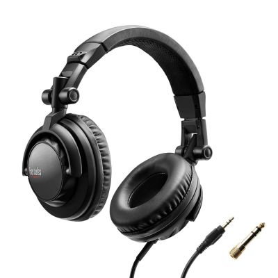 7. Hercules HDP DJ45 Kabelgebundener Kopfbügel-Kopfhörer Musik Schwarz