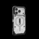 2. UAG Pathfinder Clear MagSafe Case für iPhone 17 Pro - Weiß und Grau