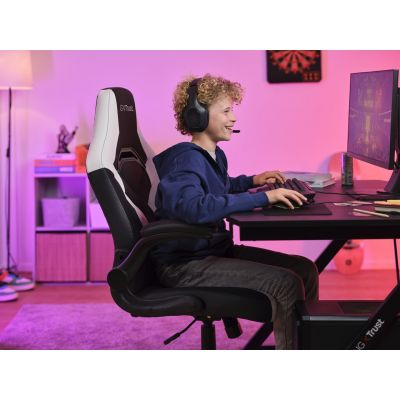 8. TRUST GXT703W RIYE GAMING CHAIR WEISS Gamingstuhl
