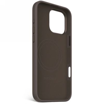 3. Decoded Antimicrobial Silicone Stacks Backcover Case mit MagSafe für iPhone 16 Pro Max – Schwarz