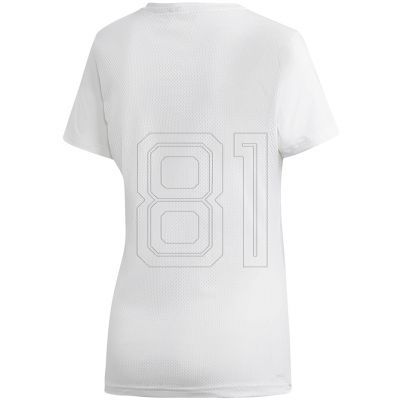5. Adidas W D2M Logo Tee W DU2080