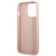 7. Guess GUHCP13LPSATPP iPhone 13 Pro / 13 6.1 "Pink / Pink Hardcase SaffianoTriangle Logo Cardslot