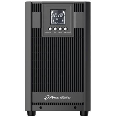 POWER WALKER USV ONLINE VFI 3000 AT FR 4X FR+TERMINAL OUT, USB/RS-232, LCD, EPO