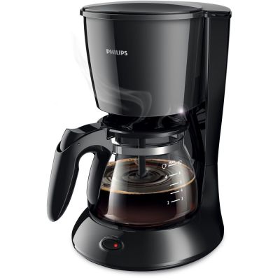 2. Philips Daily Collection HD7432/20 Kaffeemaschine mit Tropfschale, 750 W, Schwarz