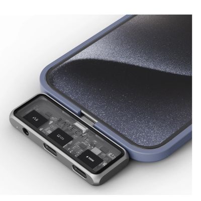 5. Satechi Mobile XR Hub, mobiler USB-C-Adapter mit Audio (1x USB-C 100W PD; 2.0 Daten und Audio, 1x USB-C DP 1.4 4K@60Hz; 3.0 10 Gbit/s, 1x 3,5-mm-Audio-Ein-/Ausgang), Space Grau