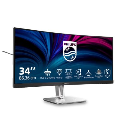 3. Philips 5000 Serie 34B2U5600C/00 Computermonitor 86,4 cm (34") 3440 x 1440 px Dual QHD LCD Grau