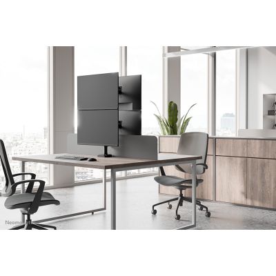 11. Neomounts DS60-600BL2V Monitorhalterung/Ständer 81,3 cm (32") Schreibtisch Schwarz